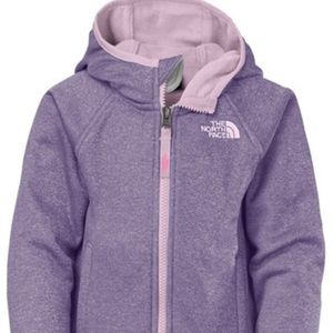 Girls Northface Purple Agave Hoodie